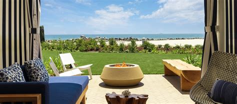 Cabana Beachfront Terrace with Fire Pit - Hotel del Coronado