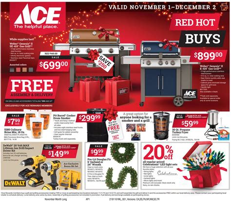 Ace Hardware Current weekly ad 11/01 - 12/02/2019 - frequent-ads.com