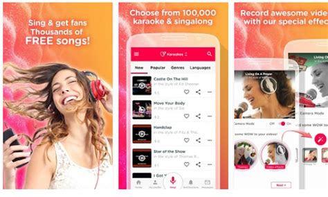 5 best karaoke app for android free download on AndroidPowerHub
