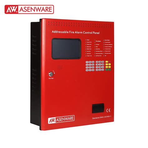 Asenware Fire Alarm System Addressable Fire Alarm Panel Multi-Language ...