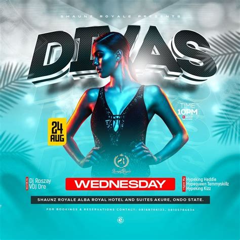 Divas Night in 2022 | Social media design graphics, Free psd flyer templates, Party flyer