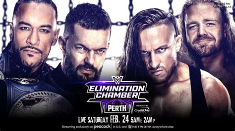 WWE Elimination Chamber: Judgment Day vs. Pete Dunne & Tyler Bate