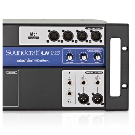 Soundcraft Ui16 Digital Rackmixer - Nästan Ny | Gear4music