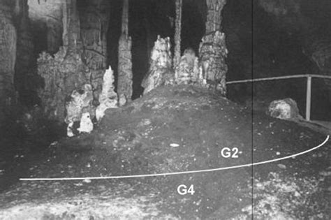 Overview of the bat guano pile in the Palmový háj Dome (Domica Cave ...