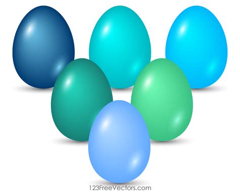 Colorful Easter Egg Images Free by 123freevectors on DeviantArt