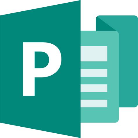 Publisher Icon Microsoft Office 2016 Mac Microsoft - Microsoft Project Logo Png Clipart - Full ...