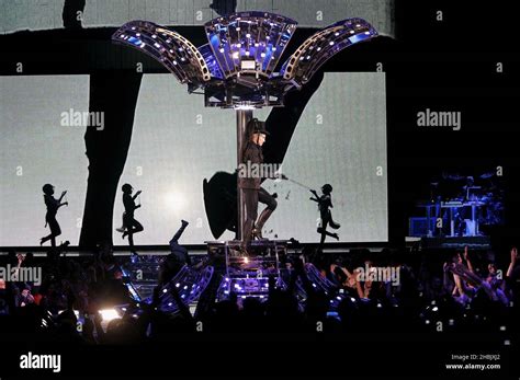 Madonna live on stage Stock Photo - Alamy