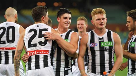 AFL results: Collingwood Magpies take shock 48-point victory over Adelaide Crows | Gold Coast ...