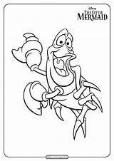 Free Printable Sebastian Coloring Pages 3  Disney coloring sketch template