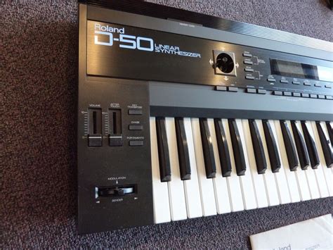 MATRIXSYNTH: ROLAND D-50 Linear Synthesizer in Excellent Condition