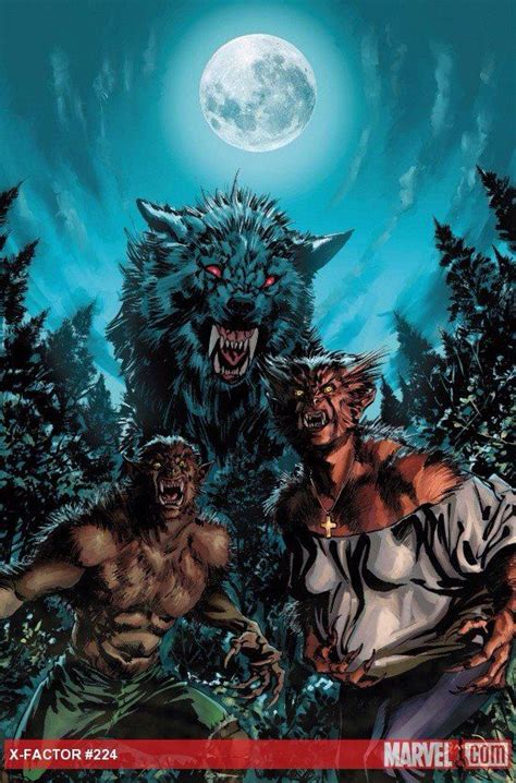 Werewolf By Night and Wolfsbane | Werewolf, Werewolf art, Canine art