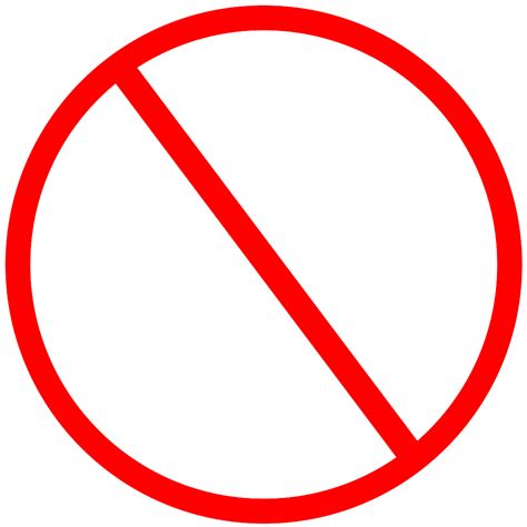 Ban Sign - ClipArt Best