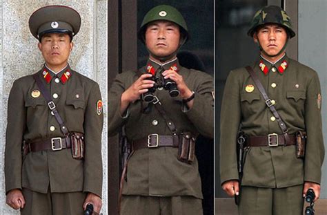 Modern Military Uniforms: When North Korean Soldiers change Headwear...