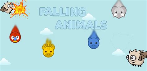 Falling Animals - Play free online games on PlayPlayFun