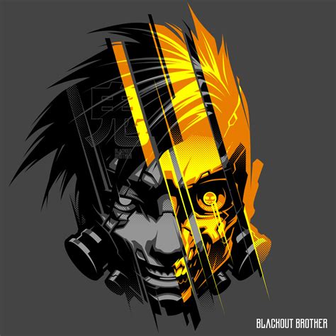 CYBERPUNK ANIME STYLE VECTOR ART :: Behance