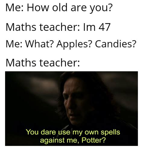 Math teachers are all the same : r/memes