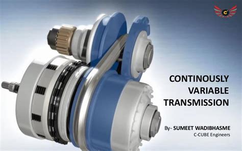 Continuously variable transmission (CVT)