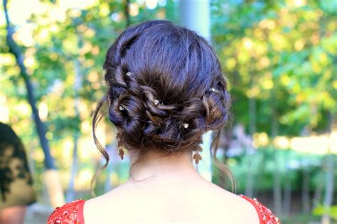 Rope Twist Updo | Homecoming Hairstyles | Cute Girls Hairstyles