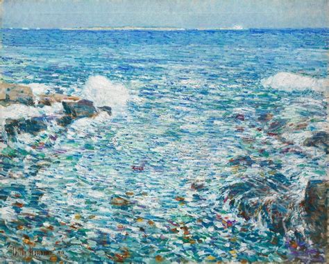 海｜ 美国印象派画家Childe Hassam(1859-1935)