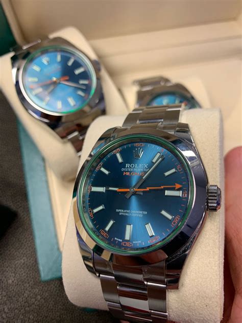 Review: Hands-on with the Green Rolex Milgauss Z Blue