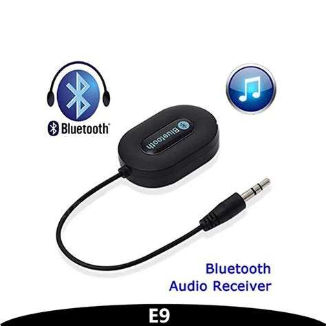 Bluetooth 3.0 Music Play Receiver 3.5mm Adapter Handsfree Car AUX ...