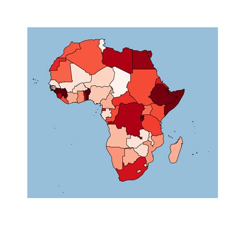 Choropleth map with R – the R Graph Gallery