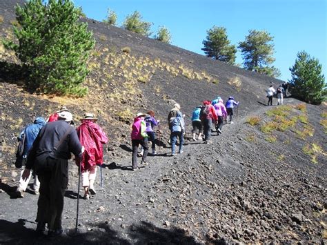 Hiking up Mt. Etna - FAB Senior Travel