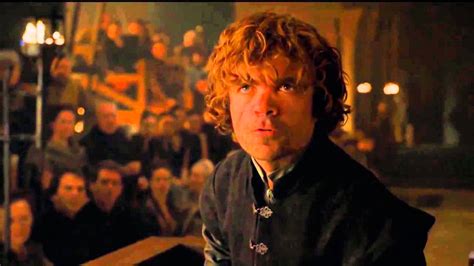 Tyrion lannister Trial by combat speech - YouTube