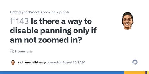 Is there a way to disable panning only if am not zoomed in? · Issue ...
