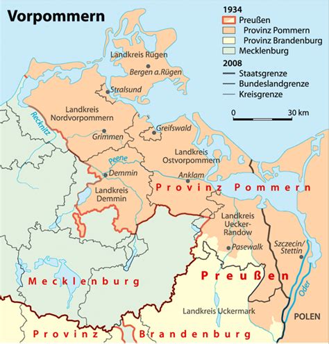 Vorpommern (region), Pomerania, Prussia, German Empire Genealogy ...