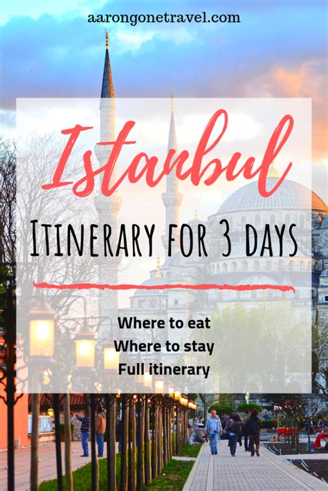 Ultimate Istanbul Itinerary for 3 days | Turkey travel guide, Istanbul travel, Turkey travel