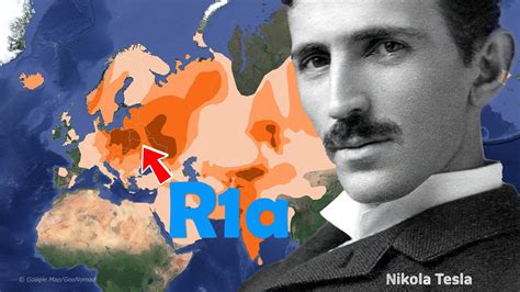 Origin of Y-DNA Haplogroup R1a and Expansion(Y-DNA of Tesla) - YouTube