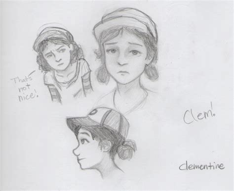 Clementine from The Walking Dead by drawing-wannabe on DeviantArt