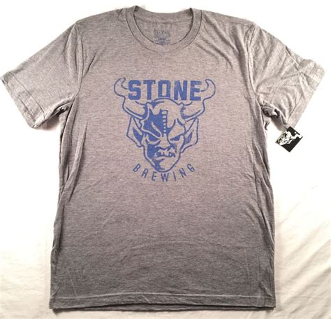 Stone Brewing Company Headlock T-Shirt Men Graphics Gargoyle Craft Beer ...