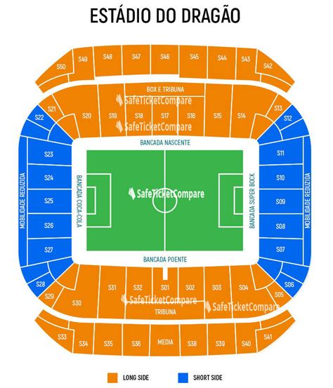 Estadio do Dragao (FC Porto) Seating Map & Tickets | SafeTicketCompare.com