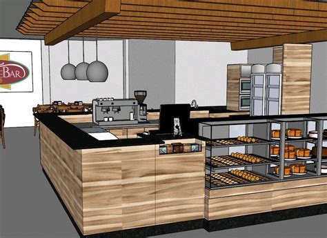 Bulevar – Cafe – 3D SKP Detail for SketchUp | Coffee shop design, Opening a coffee shop, Coffee ...