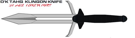 D'k tahg Klingon knife by bagera3005 on DeviantArt