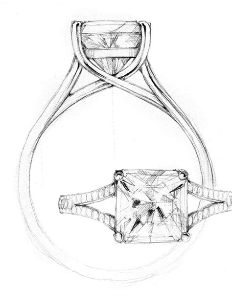 Engagement Ring Sketches - Engagement Ring Sketches By Verve Lifestyle ...