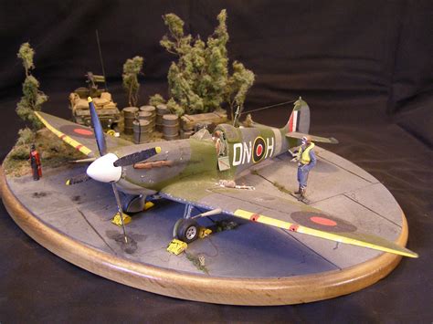 Pin on Spitfire Scale model diorama