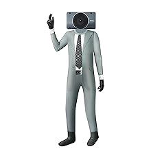 Amazon.com: Aaion Skibidi Toilet Costumes TV Man Speakerman Cameraman ...