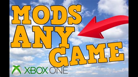 (HOW TO GET) MODS ON ANY GAME ON XBOX ONE! - MODS ON NEXT GEN - YouTube