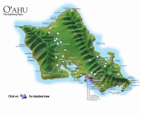 Punchbowl & Tantalus map