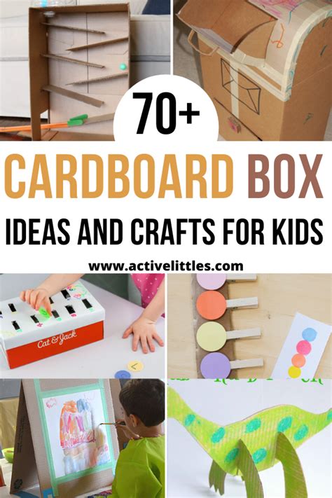 70+ Fun Cardboard Box Ideas and Crafts for Kids - Active Littles ...