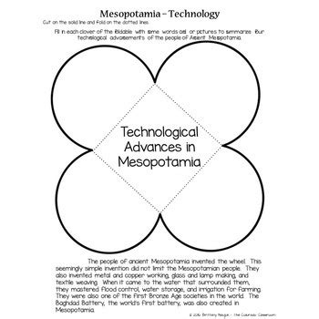 Mesopotamia: Math, Astronomy, and Medicine by The Colorado Classroom