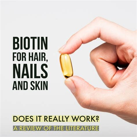 Biotin for Hair, Nails, Skin. Does it really work?