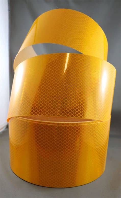 3M Diamond Grade Class 1 Yellow Reflective Tape 4091