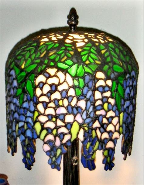 It's About Art and Design: Wisteria Stained Glass Lamp and Geese in ...
