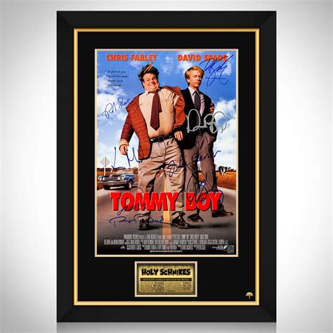 Tommy Boy Mini Poster Limited Signature Edition Custom Frame | RARE-T