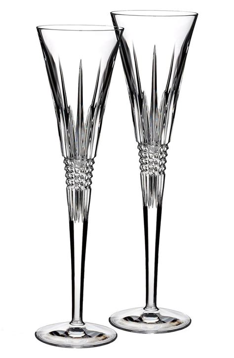 Waterford 'Lismore Diamond' Lead Crystal Champagne Flutes (Set of 2) | Nordstrom