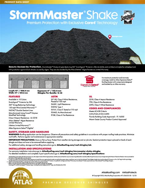 StormMaster® Shake Shingles | atlasroofing.com